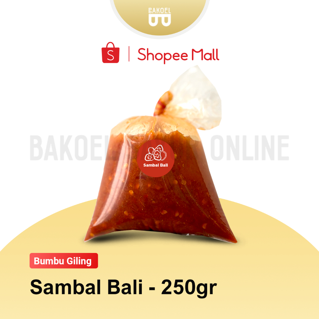 

Bumbu Giling Sambal Bali - 250 gr