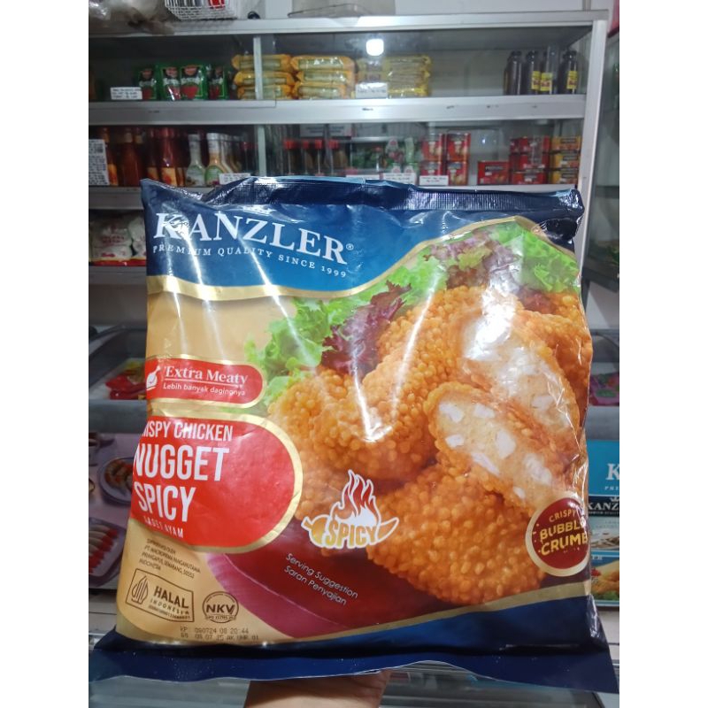 

Kanzler Crispy Chicken Nugget Spicy 450gr