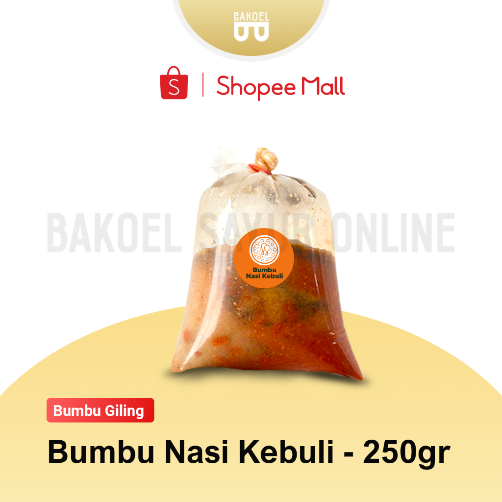 

Bumbu Giling Nasi Kebuli - 250 gr