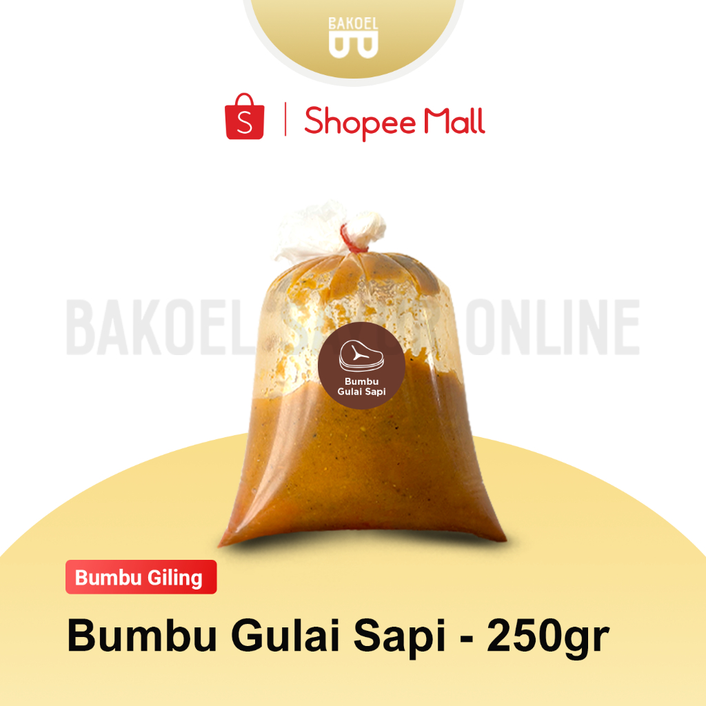 

Bumbu Giling Gulai Sapi - 250gr