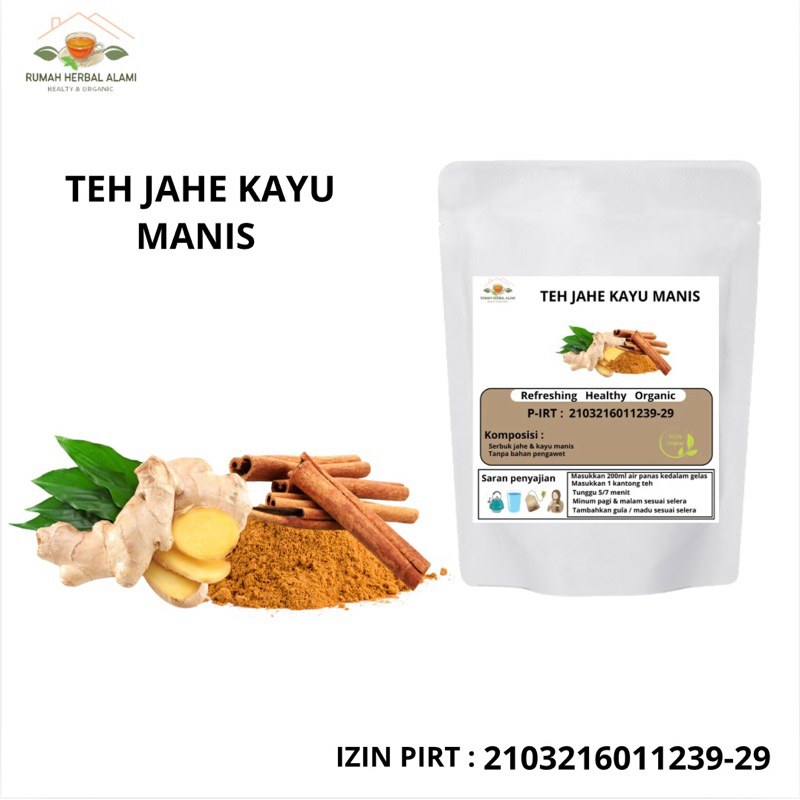 

TEH JAHE KAYU MANIS isi 20&30pcs Tea