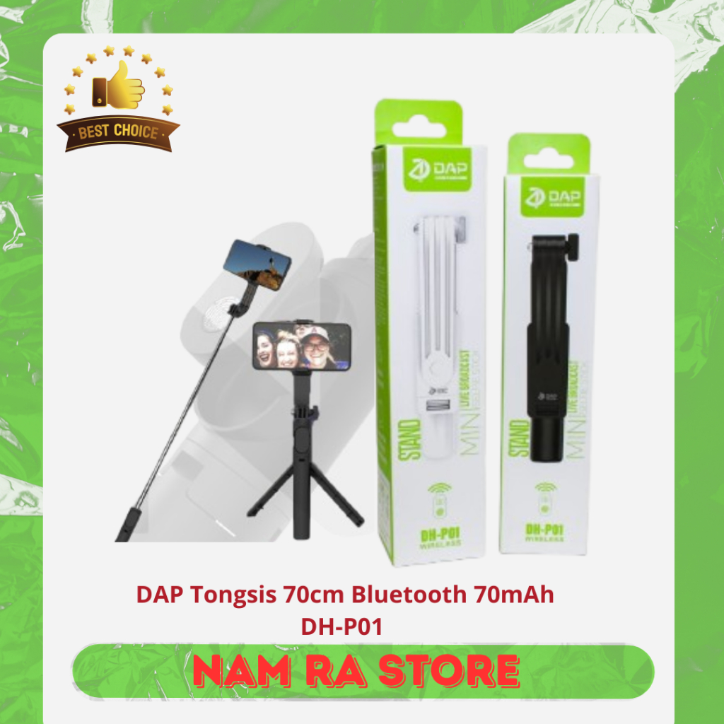 Tongsis 70cm Bluetooth 70mAh/Tongsis Include Remote Control DAP DH-P01