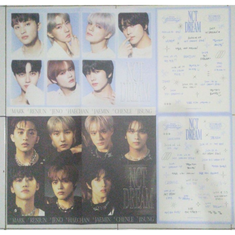 [Ready Stock] NCT Dream Season Greetings 2024/2023 SG24 SG23 Mark Renjun Jeno Haechan Jaemin Chenle 