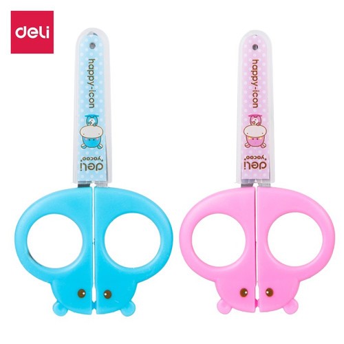 

Deli Scissors Buka Tutup 128MM 5In - E6032 - Gunting Karakter Deli