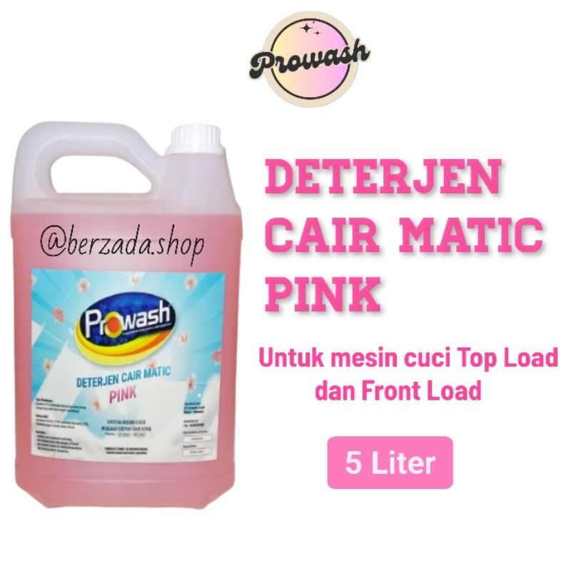 PROWASH DETERJEN CAIR (PINK) / LAUNDRY /RUMAH TANGGA