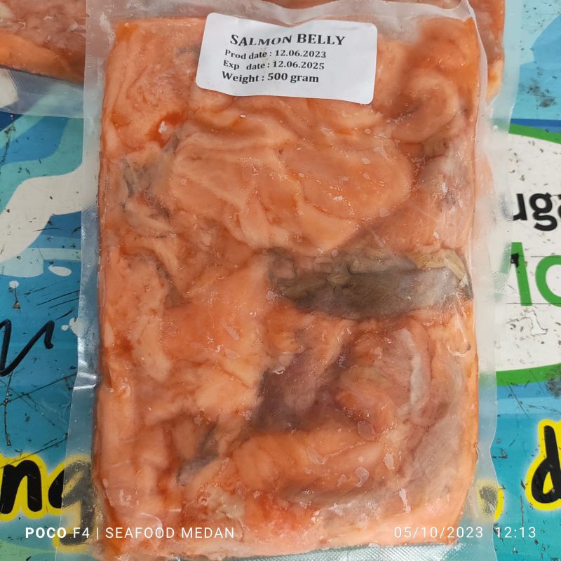 

Tetelan Belly Salmon Kemasan 500 gr/pack