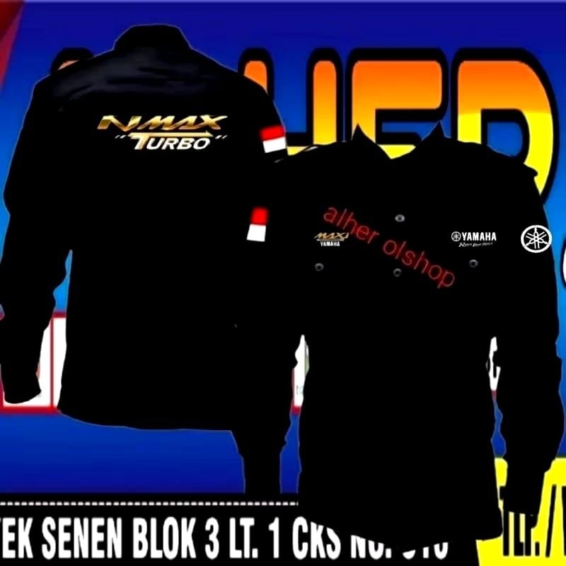 Terbaru Kemeja Yamaha Maxi baju Yamaha Maxi seragam Yamaha Maxi Pdh Yamaha Maxi kemeja kerja Yamaha 