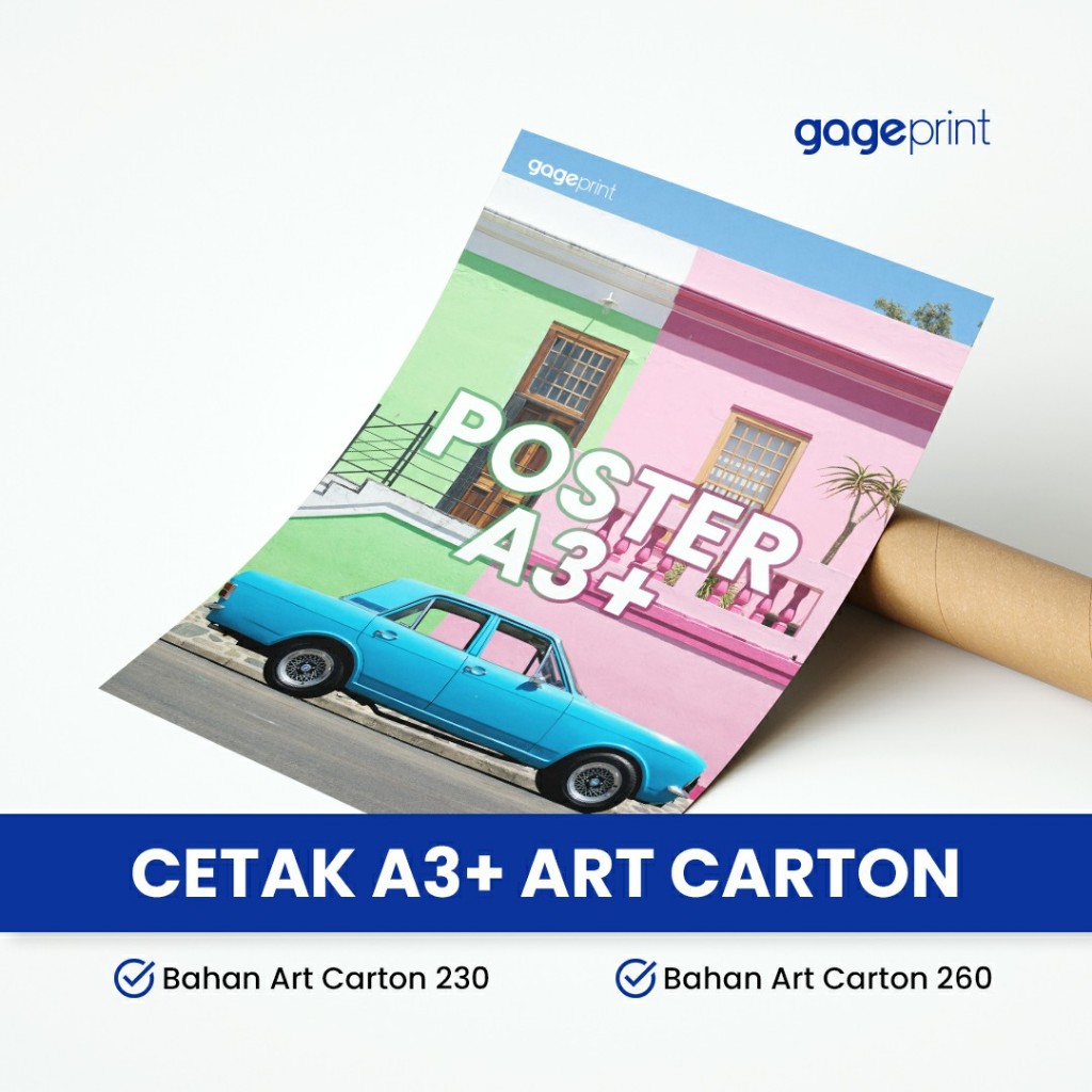 

Print A3+ | Cetak A3+ MURAH | Art Carton | 1 Sisi / 2 Sisi