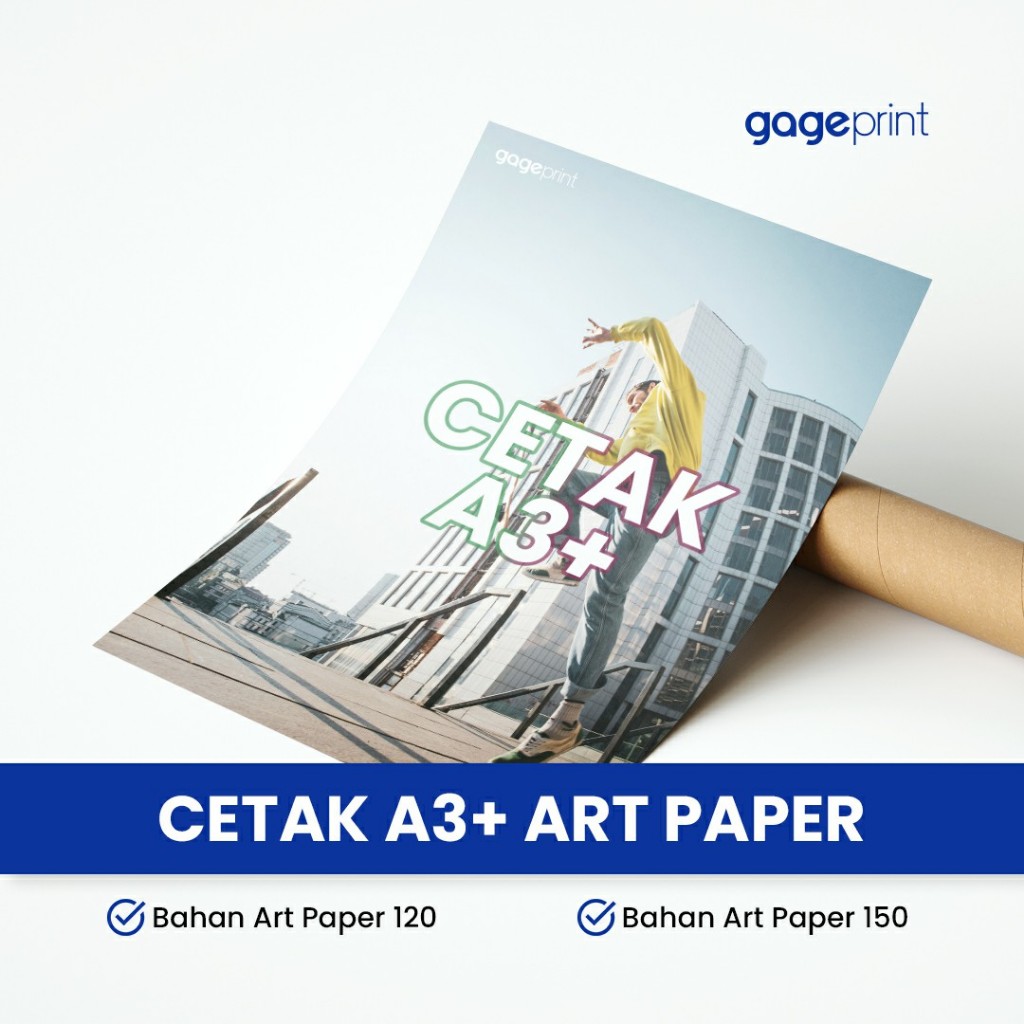 

Print A3+ | Cetak A3+ MURAH | Art Paper | 1 Sisi / 2 Sisi