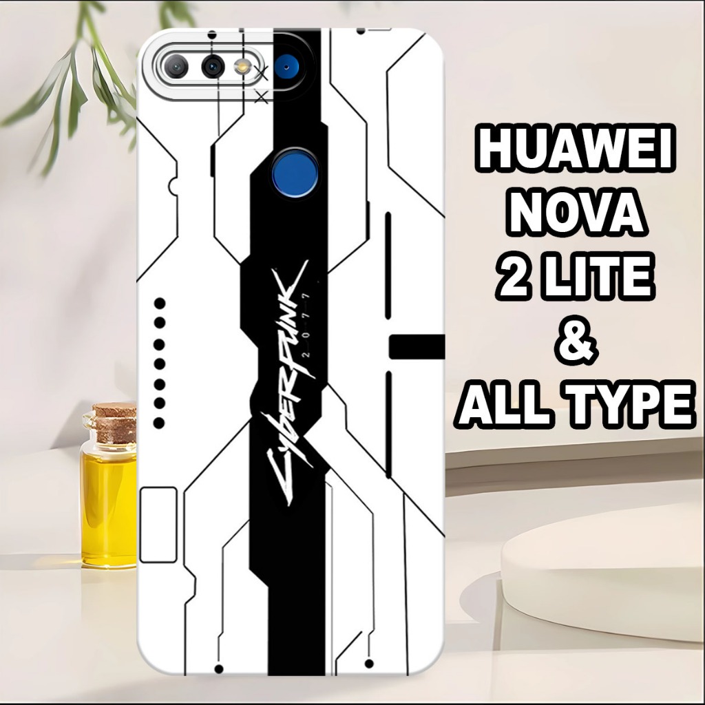 G44 - Silikon HUAWEI NOVA 2 LITE - Softcase pro camera HUAWEI NOVA 2 LITE - Motif ROG - Bahan  Karet