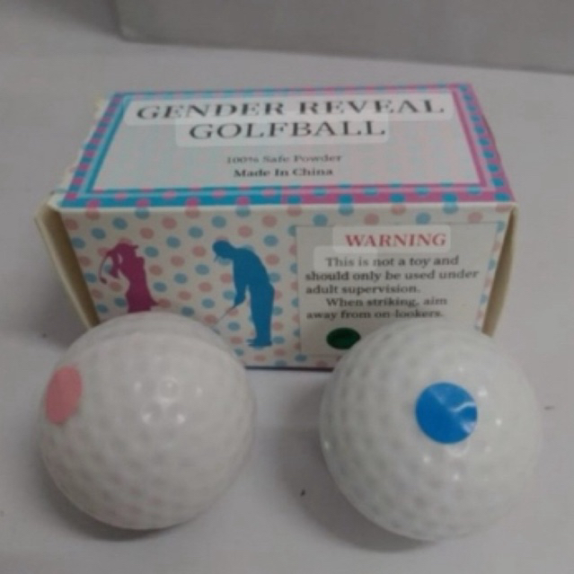 Bola asap Golf gender reveal