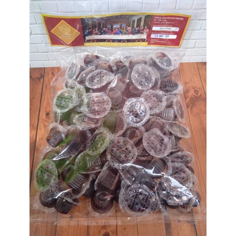 anggur perjamuan kudus gereja rosgung 100 cup