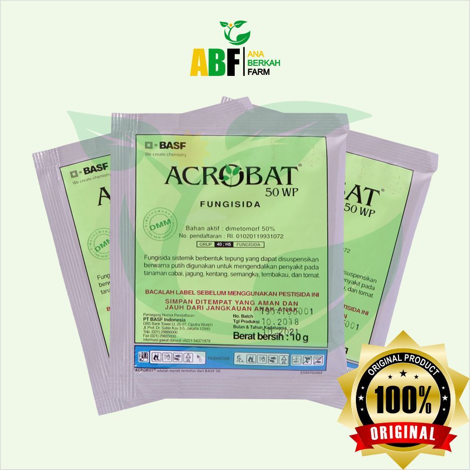 Pestisida Fungisida sistemik ACROBAT 40 gram