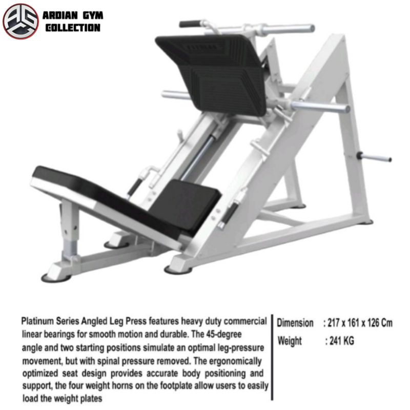 Leg Press Extension Platinum Series Commercial Gym