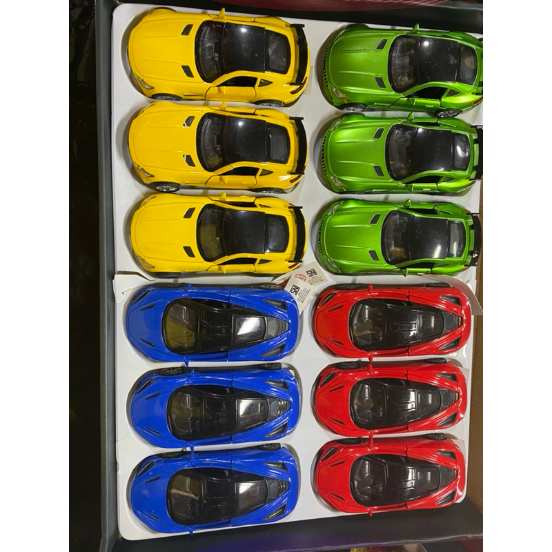 mainan mobil diecast mercy diecast mc laren Tanpa suara 12cm