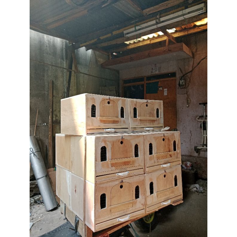 TERMURAH, TERLARIS KANDANG GUPON BURUNG MERPATI/ DARA 1 PINTU TANPA CAT/ WARNA DASAR