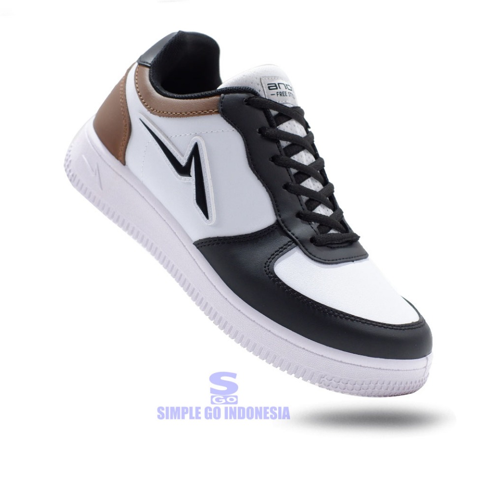 FAVORIT ANDO TRICKS SEPATU PRIA DEWASA TALI ORIGINAL SNEAKERS COWOK KEKINIAN KETS TERBARU KEREN