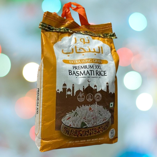 

Beras Basmati NOOR PUNJAB Kemasan tas 5Kg Premium Original