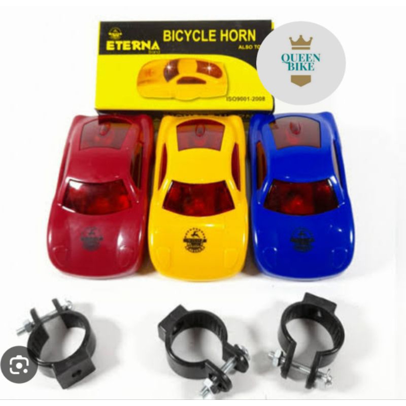 Bel Horn Klakson Sepeda Anak MOBIL + Baterai ETERNA