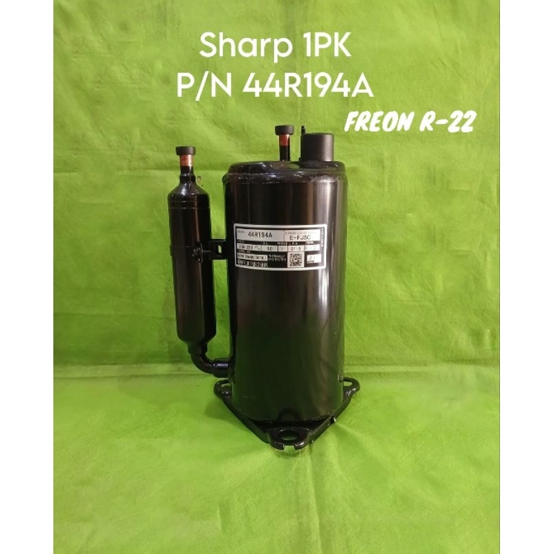 Compressor Kompressor Ac Sharp 1Pk 44R194A Freon R-22 Original 100%