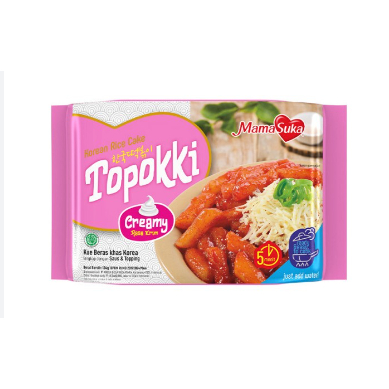 

Mujigae Spicy Topokki dan Topokki Mamasuka