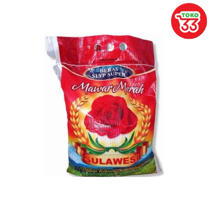 

Beras Mawar Merah Sulawesi 10kg & 5kg