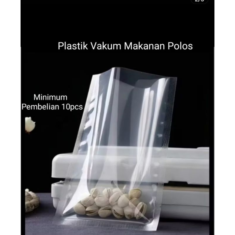 

Plastik Vakum Makanan Polos ( 4variasi ukuran)