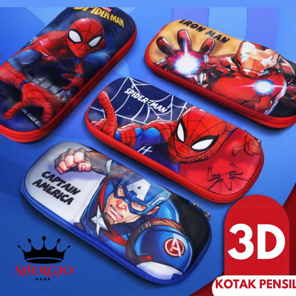 

Kotak Tempat Pensil Anak Sekolah TK SD Karakter Timbul 3D GIO BAGS ATK 016
