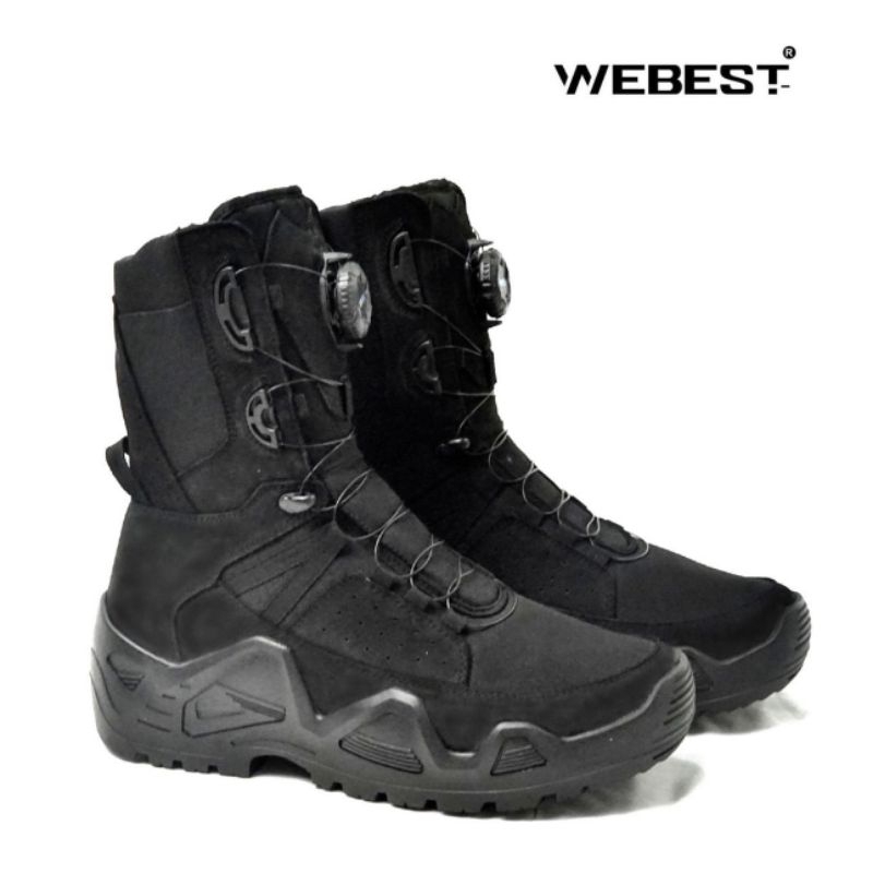 SEPATU PDL WEBEST WB FORCE ONE TALI PUTAR.