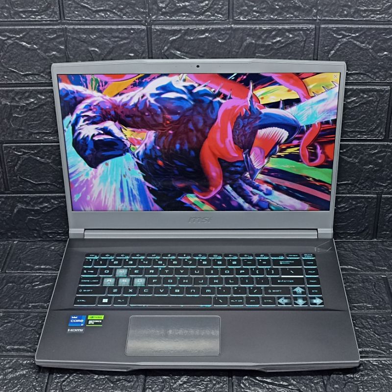 Laptop Gaming MSI Thin 15 B13UCX 13th Gen Intel Core I7-13620H 8/512GB RTX 1050