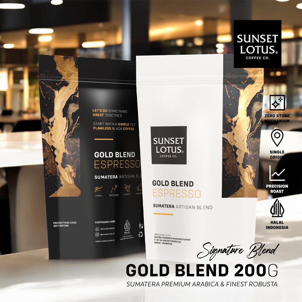 

Sunset Lotus Espresso Gold 200g