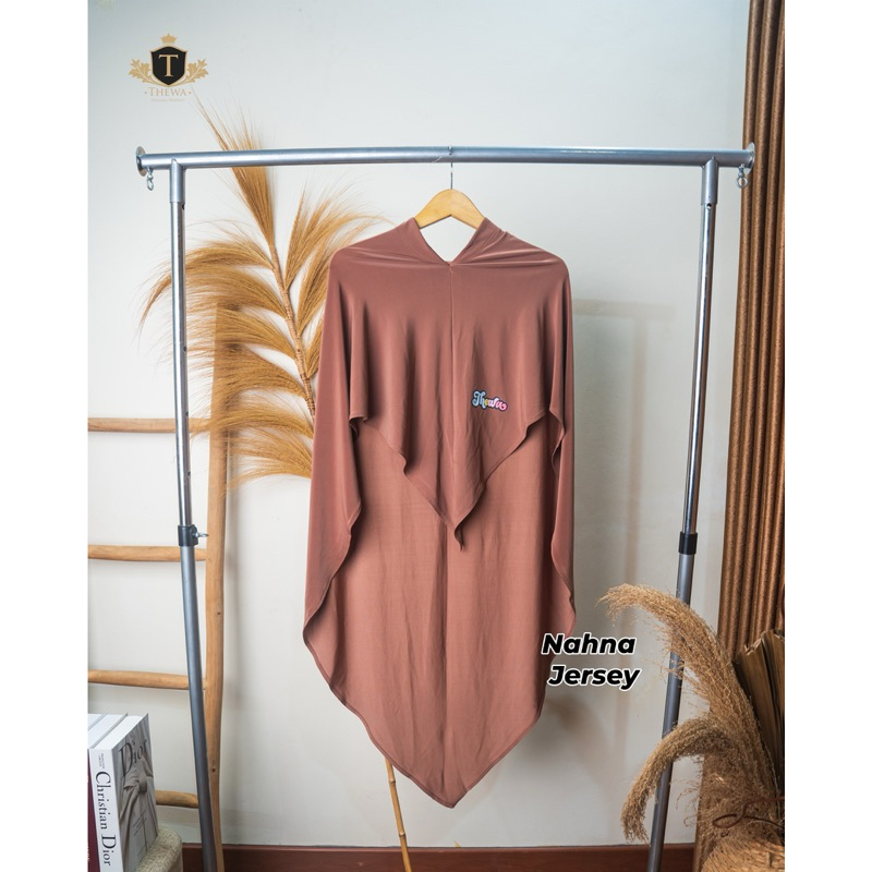 THEWA - Hijab Khimar Nahna Kerudung Jersey Premium