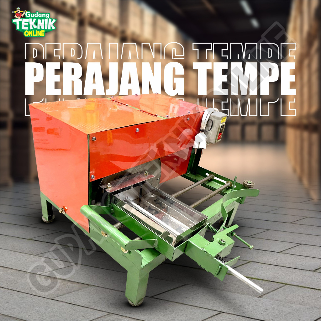 KIM KIM Mesin Iris Potong Tempe KIM Semi otomatis Dinamo Listrik / Mesin Potong Keripik Tempe Pemoto