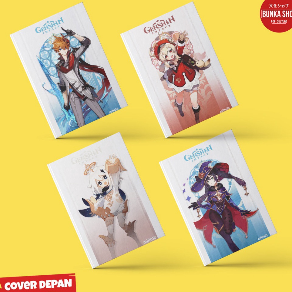

Garansi Terhemat Pocket Note Game Genshin Impact Ukuran A6 Polos 1 Lembar