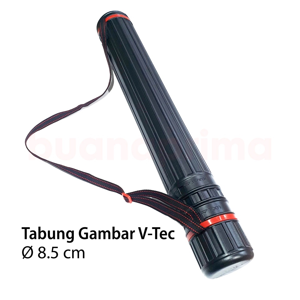 

KODE I27V Tabung Gambar VTec No53 Drafting Tube Hitam 64 x 85 cm