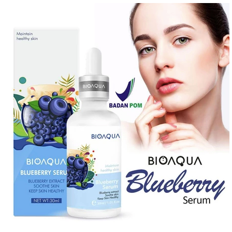 ❤ERIKA❤ SERUM BIOAQUA BPOM | ( BPOM ) Bioaqua Blueberry Wonder Essence Serum Glowing Anti Penuaan Di