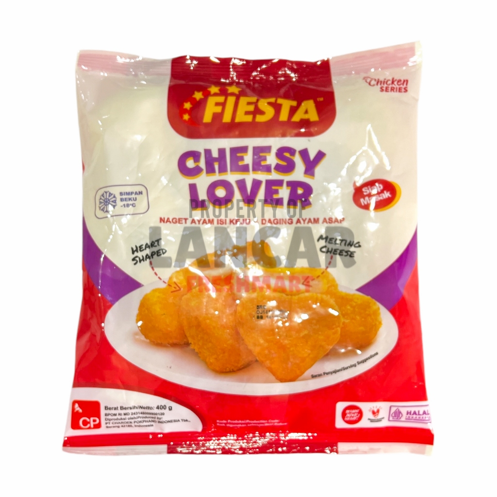 

FIESTA CHEESY LOVER 400GR