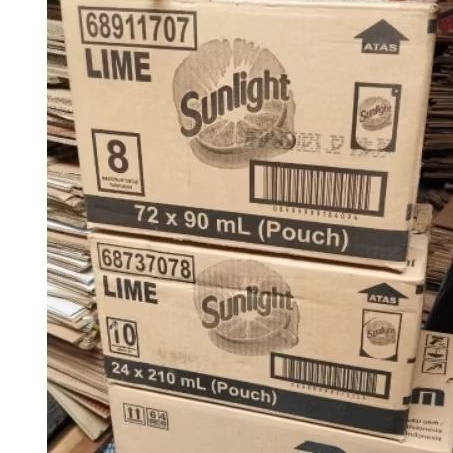 

Kardus bekas sunlight 2ply/tebal/packing