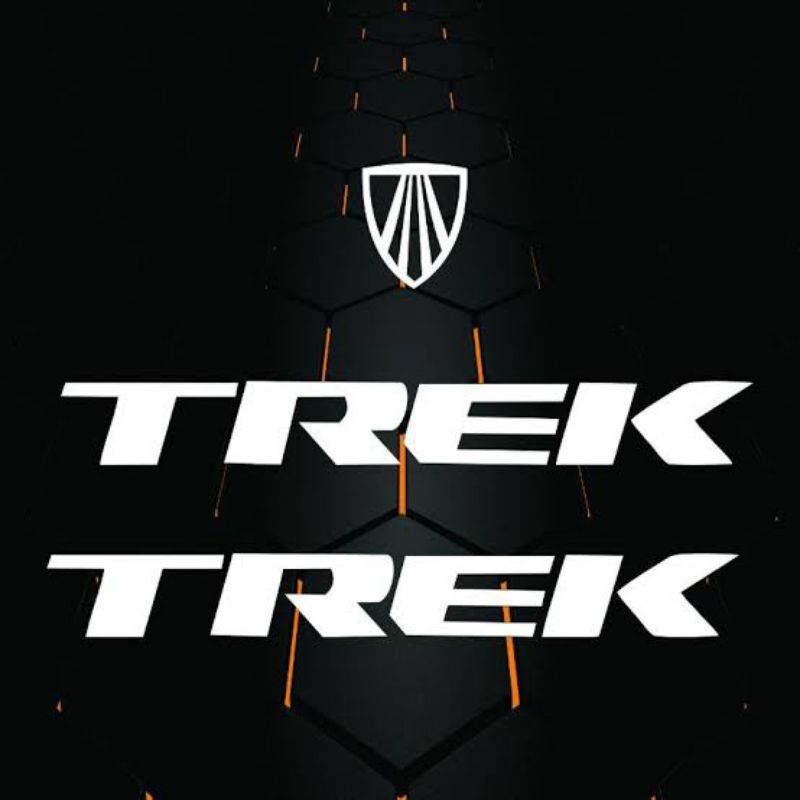 Stiker Sepeda MTB BMX Trek Panjang 25cm