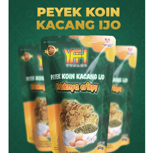 

PEYEK KOIN KACANG IJO Kriuknya Crispy Gurih Nikmat Peneman Makan Tresnan Approved