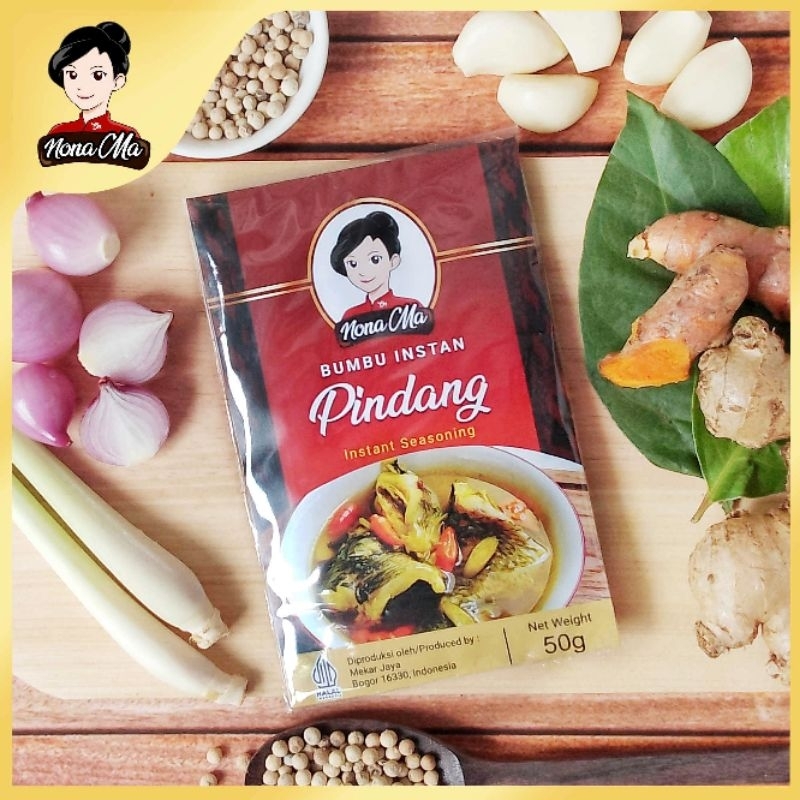 

Bumbu Instan PINDANG Nona Ma Siap pakai Tanpa msg Tanpa pengawet Rendah garam Rendah gula