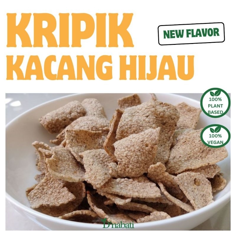 

(VEGAN) Kripik Nabati Kacang Hijau
