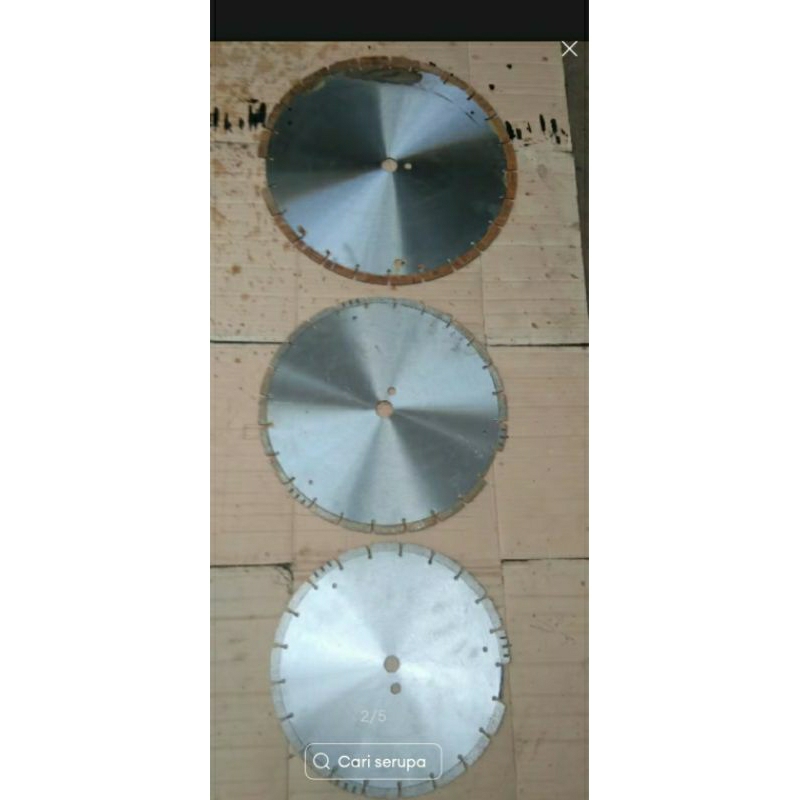 gergaji bekas batu marmet diameter 30cm 35cm dan 40cm