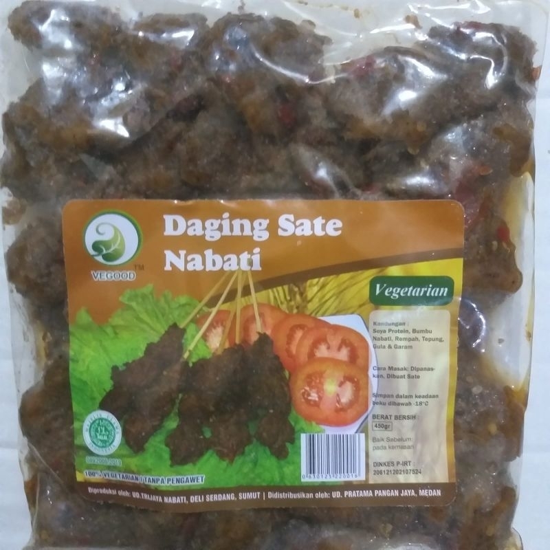 

Vegood Daging sate nabati vegetarian 450 gram