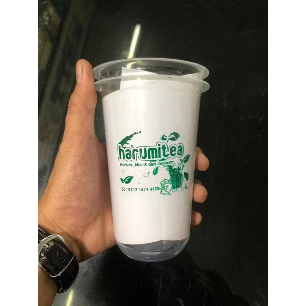 

Stempel Gelas Cup / Plastik / Custom-Free Tinta