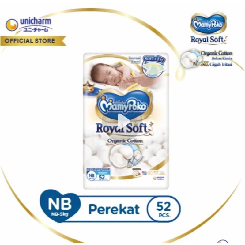 Mamypoko Royal Soft Newborn