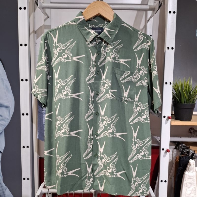 3SECOND Kemeja Pendek Pria Original