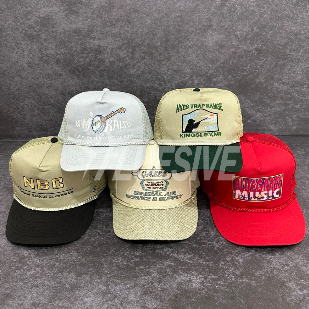 TOPI VINTAGE ROPE TRUCKER HAT SECOND