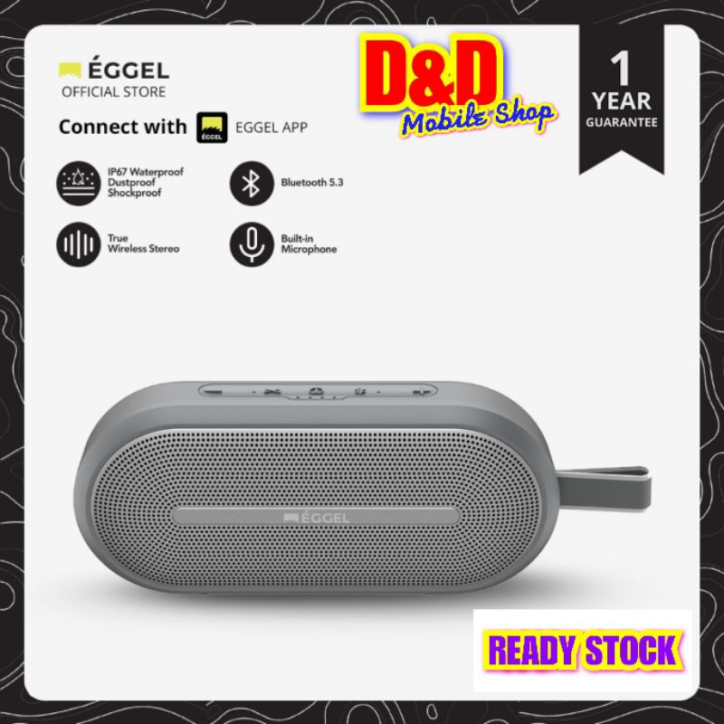 EGGEL ACTIVE 3 PRO WATERPROOF TWS BLUETOOTH SPEAKER GARANSI RESMI EGGEL INDONESIA