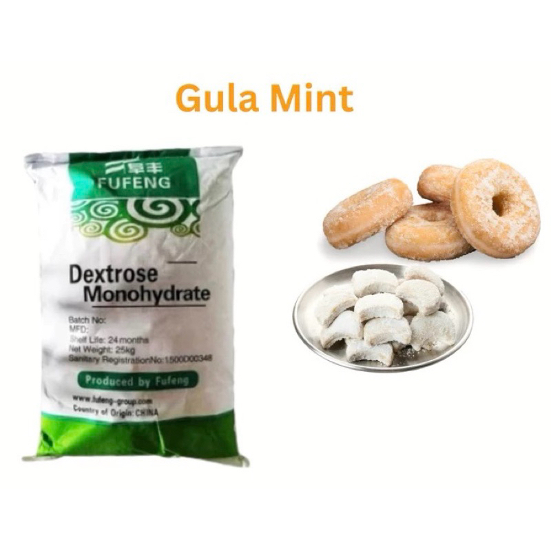 

Tepung Gula Halus Mint Dingin Dextrose Monohydrate